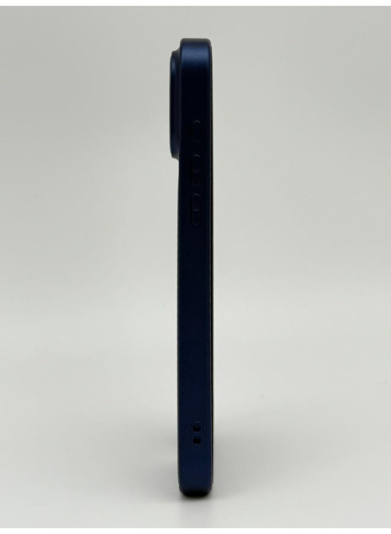 general CaseBar Retro Racing Series Case for iPhone 17 Pro Max – Dual-Color Heritage Edition – 3D Texture & Skin-Friendly Coating – Slim Shockproof Protective Cover (Blue) - Image 4